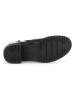 Gabor Leder-Stiefeletten in Schwarz