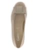 Gabor Leren ballerina's beige