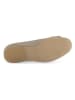 Gabor Leren ballerina's beige