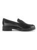 Gabor Leren mocassins zwart