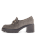 Gabor Leren pumps grijs