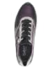 Gabor Sneakers in Schwarz/ Lila