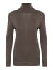 Kaffe Rollkragenpullover "Astrid" in Braun