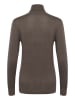 Kaffe Rollkragenpullover "Astrid" in Braun