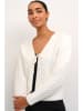 Kaffe Kasjmieren vest "Selma" wit