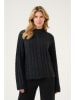 Kaffe Wollpullover "Naja" in Schwarz