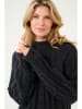 Kaffe Wollpullover "Naja" in Schwarz