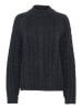 Kaffe Wollpullover "Naja" in Schwarz