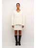 Kaffe Pullover "Selma" in Weiß