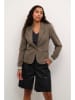 Cream Blazer "Kinnie" in Braun