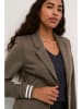 Cream Blazer "Kinnie" in Braun