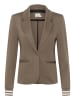 Cream Blazer "Kinnie" in Braun