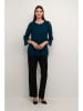 Kaffe Blouse "Fika" blauw