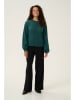 Kaffe Pullover "Holiday" in Grün