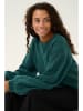 Kaffe Pullover "Holiday" in Grün