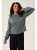 Kaffe Pullover "Holiday" in Grau