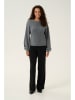 Kaffe Pullover "Holiday" in Grau