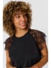 Kaffe Shirt "Nola" in Schwarz