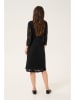 Kaffe Kleid "Lasi" in Schwarz
