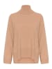 Soaked in Luxury Woll-Rollkragenpullover "Soaked in Luxury" in Hellbraun