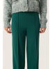 Soaked in Luxury Broek "Soaked in Luxury" donkergroen