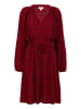 Soaked in Luxury Jurk "Soaked in Luxury" rood
