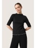 SAINT TROPEZ Shirt "Soaked in Luxury" in Schwarz