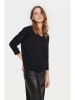 SAINT TROPEZ Pullover "Saint Tropez" in Schwarz
