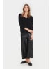 SAINT TROPEZ Sweter "Saint Tropez" w kolorze czarnym