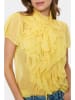 SAINT TROPEZ Shirt "Saint Tropez" geel