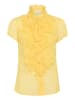 SAINT TROPEZ Shirt "Saint Tropez" geel