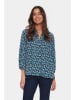 SAINT TROPEZ Bluse "Saint Tropez" in Blau