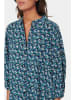 SAINT TROPEZ Bluse "Saint Tropez" in Blau