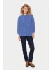 SAINT TROPEZ Bluse "Saint Tropez" in Blau