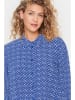 SAINT TROPEZ Bluse "Saint Tropez" in Blau