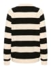 SAINT TROPEZ Pullover "Saint Tropez" in Schwarz/ Weiß