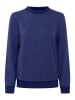 SAINT TROPEZ Sweatshirt "Saint Tropez" in Blau