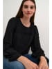 Kaffe Bluse in Schwarz