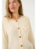 Kaffe Cardigan "Osa" in Creme