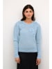 Kaffe Wollpullover "Osa" in Hellblau