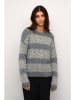 Kaffe Pullover "Lona" in Grau