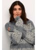 Kaffe Pullover "Lona" in Grau