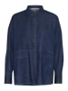 Kaffe Spijkerblouse "Avril" donkerblauw