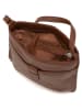 Just B Different Leren schoudertas "Castiadas" lichtbruin - (B)18 x (H)20 x (D)5 cm