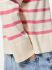 Pieces Longsleeve in Creme/ Pink