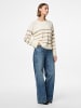 Pieces Longsleeve in Creme/ Beige
