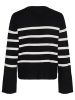 Pieces Cardigan in Schwarz/ Weiß