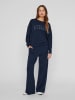Vila Sweatshirt "Atelier" donkerblauw