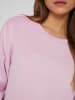 Vila Sweatshirt "Atelier" in Rosa