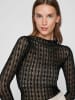 Vila Longsleeve "Selina" in Schwarz